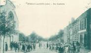 10 Aube CPA FRANCE 10 " Romilly sur Seine, Rue Gambetta". / TIMBRE FM