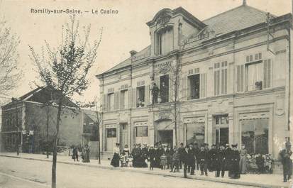 CPA FRANCE 10 " Romilly sur Seine, Le casino".