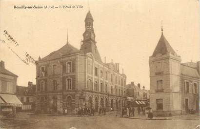 CPA FRANCE 10 " Romilly sur Seine, L'Hôtel de Ville".