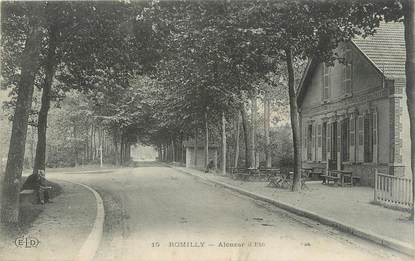 CPA FRANCE 10 " Romilly sur Seine, Alcazar d'été".