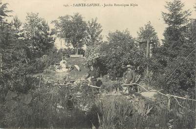 CPA FRANCE 10 " Ste Savine, Jardin botanique alpin".