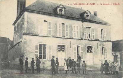 CPA FRANCE 10 "Villiers le Bois, La Mairie et l'école".