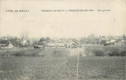 CPA FRANCE 10 "Camp de Mailly, Trouand le Petit et Trouand le Grand, Vue générale".