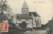 10 Aube CPA FRANCE 10 "Semoine, L'église et l'école".