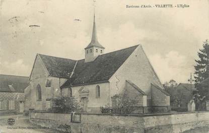CPA FRANCE 10 "Villette, L'église".