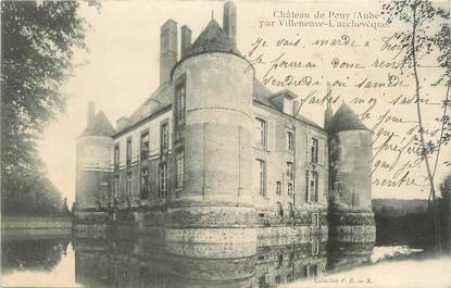 CPA FRANCE 10 "Pouy, Le château".