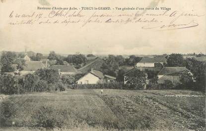 CPA FRANCE 10 "Torcy le Grand, Vue générale d'une partie du village".