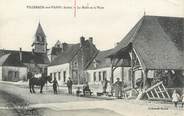 10 Aube CPA FRANCE 10 " Villemaur sur Vanne, La halle et la place".