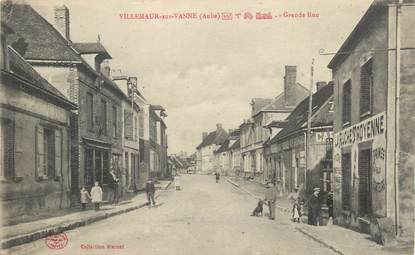 CPA FRANCE 10 " Villemaur sur Vanne, Grande rue".