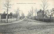 10 Aube CPA FRANCE 10 " Villenauxe, Avenue de la gare".