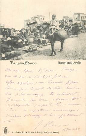 CPA MAROC "Tanger, marchand"