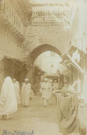 CARTE PHOTO MAROC "Fez Médinah"