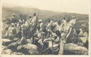 Maroc CARTE PHOTO MAROC "1923, Partisans avant l'attaque au Djebel bou Mehdi"