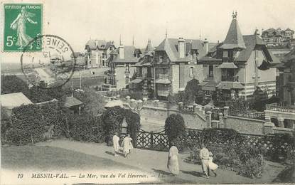 CPA FRANCE 76 "Mesnil Val, La Mer, vue du Val Heureux"