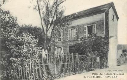 CPA FRANCE 10 " Troyes, Villa Ste Thérèse".