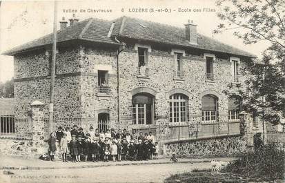 CPA FRANCE 91 "Lozère, Ecole des Filles"