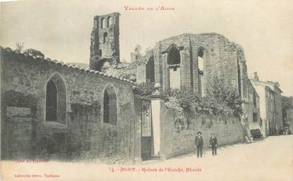 CPA FRANCE 11 " Alet, Ruines de l'évêché, abside".