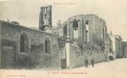 11 Aude CPA FRANCE 11 " Alet, Ruines de l'évêché, abside".