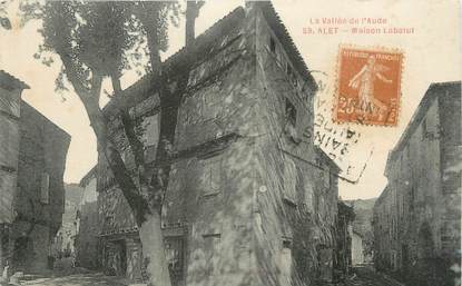 CPA FRANCE 11 " Alet les Bains, Maison Labatut".