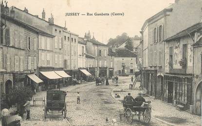 CPA FRANCE 70 "Jussey, rue Gambetta "