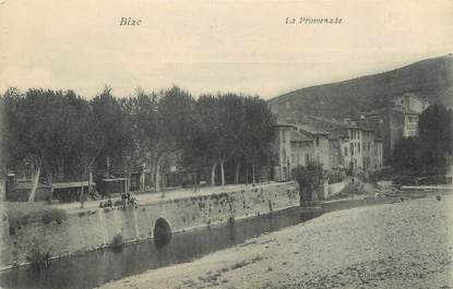 CPA FRANCE 11 "Bize, La promenade".