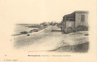 CPA ALGERIE "Mostaganem, Salamandre les Bains"