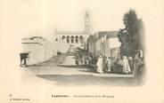 Algerie CPA ALGERIE "Laghouat, les boucheries et la Mosquée"