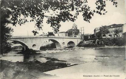 CPA FRANCE 11 "Coursan, Pont de l'Aude".