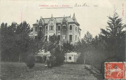 CPA FRANCE 11 "Cabezac, Le château".