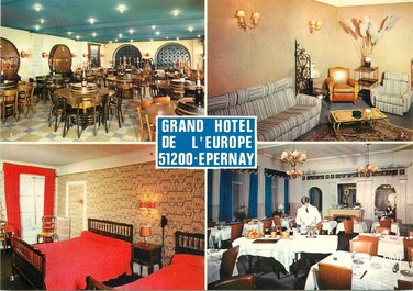 CPSM FRANCE 51 "Epernay, grand Hotel de l'Europe"