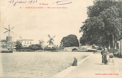 CPA FRANCE 11 " Castelnaudary, Moulin St Roch".