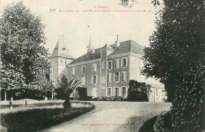 CPA FRANCE 11 " Castelnaudary, Château du Castellet".