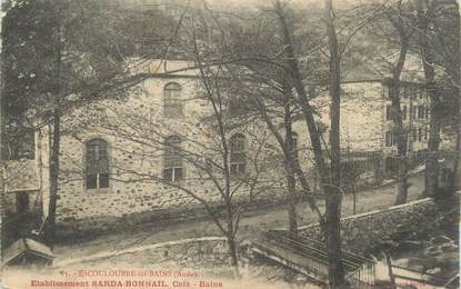 CPA FRANCE 11 " Escouloubre les Bains, Etablissement Sarda Bonnail".