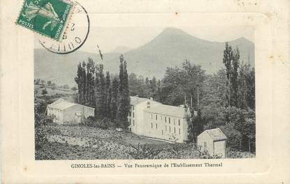 CPA FRANCE 11 " Ginoles les Bains, Vue panoramique de l'établissement thermal".