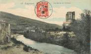 11 Aude CPA FRANCE 11 "Lagrasse, Les bords de l'Orbieu".