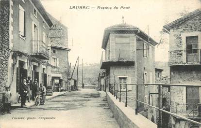 CPA FRANCE 11 "Laurac, Avenue du Pont".