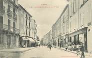 11 Aude CPA FRANCE 11 "Lézignan, Avenue du 1er mai".