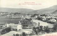 11 Aude CPA FRANCE 11 " Limoux, Vue générale et les trois ponts".