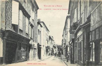 CPA FRANCE 11 " Limoux, Rue de la Trinité".