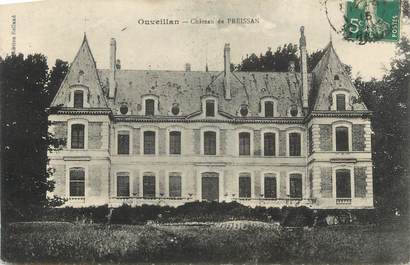 CPA FRANCE 11 " Ouveillan, Le château de Preissan".