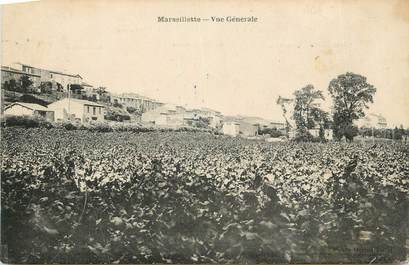 CPA FRANCE 11 " Marseillette, Vue générale".