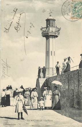 CPA FRANCE 11 "Port la Nouvelle, Le phare"