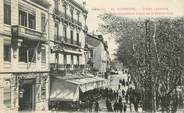 11 Aude CPA FRANCE 11 "Narbonne, Le Crédit Lyonnais, Café Continental et Cours de la République".