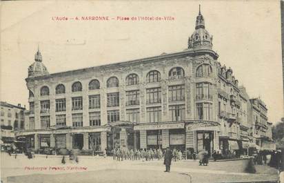 CPA FRANCE 11 "Narbonne, Place de l'Hôtel de Ville".