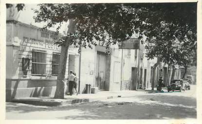 CPSM FRANCE 11 "Rieux - Minervois, Rue Cros, Hôtel des Postes".