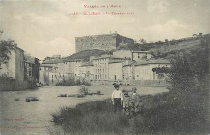 CPA FRANCE 11 "Quillan, Le château fort".