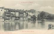 11 Aude CPA FRANCE 11 "Quillan, Les bords de l'Aude".