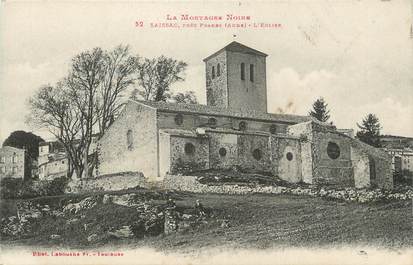 CPA FRANCE 11 "Saissac, L'église".