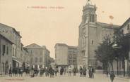 11 Aude CPA FRANCE 11 "Sigean, Place et église".