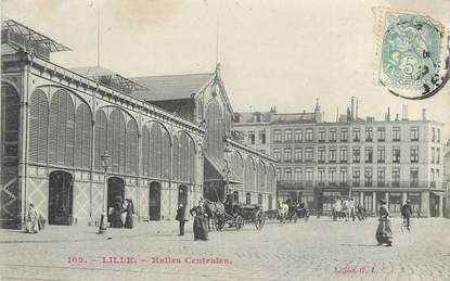 CPA FRANCE 59 "Lille, Halles centrales"